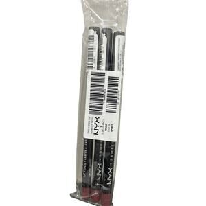 3x NYX Professional Makeup Lip Pencil - Creamy Lip Liner - Mauve, SPL831